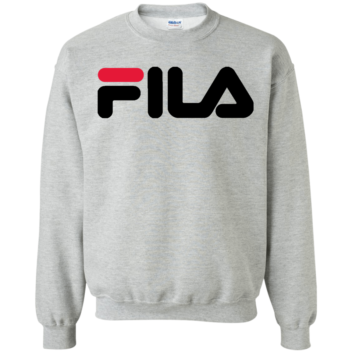 gray fila sweatshirt