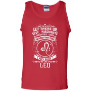 God Created Leo Tank Top Zodiac Signs