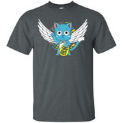 Happy Wings Lucky Cat Fairy Tail Shirt