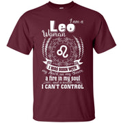 I Am A Leo Woman Zodiac Signs Shirt