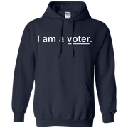 I Am A Voter Hoodie Dark Style