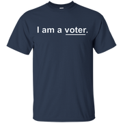 I Am A Voter Shirt Dark Style
