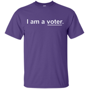 I Am A Voter Shirt Dark Style