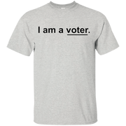 I Am A Voter Shirt White