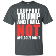 I Support Trump And I Will Not Apologize For It Shirt