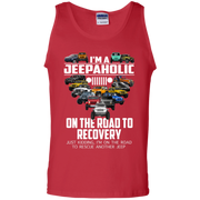 I'm A Jeepaholic On The Road To Recovery Tank Top