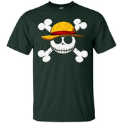 Jack Skellington Monkey D. Luffy Shirt