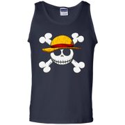 Jack Skellington Monkey D. Luffy Tank Top