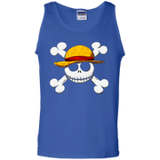 Jack Skellington Monkey D. Luffy Tank Top