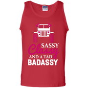 Jeep Girl Sassy Classy And A Tad Badassy Tank Top