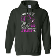 Just A Nurse In Love With Her Jeep Hoodie