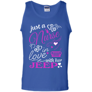 Just A Nurse In Love With Her Jeep Tank Top