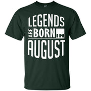 Legends Are Born In August Leo Birthday Shirt