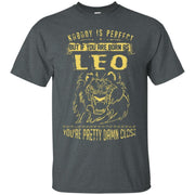 Leo Perfect Zodiac Signs Birthday Shirt