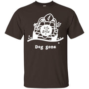 Life Is Good Jeep Shirt Dog Gone