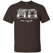 Life Is Good Jeep Shirt For Couple