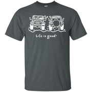 Life Is Good Jeep Shirt For Couple