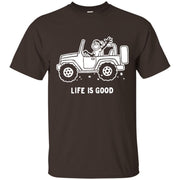 Life Is Good Jeep Shirt For Men