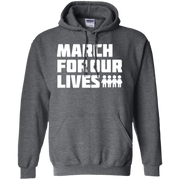 March For Our Lives Hoodie White Text Style