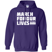 March For Our Lives Hoodie White Text Style