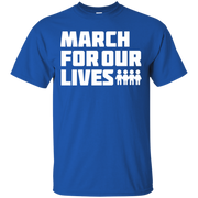 March For Our Lives Shirt White Text Style