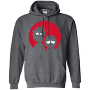 Minimalist Characters Rick And Morty Hoodie