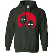 Minimalist Characters Rick And Morty Hoodie