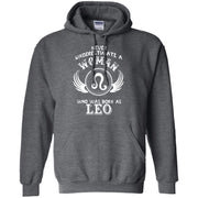 Never Underestimate A Woman Who Was Born As Leo Birthday Hoodie