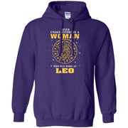 Never Underestimate A Woman Who Was Born As Leo Zodiac Hoodie