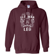 Never Underestimate An Old Man Who Was Born As Leo Hoodie