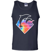 Pink Dolphin Tank Top