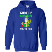 Rick And Morty Shut Up Liver You're Fine Hoodie