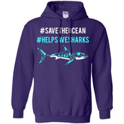 Save The Ocean Help Save Sharks Hoodie