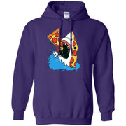 Shark Eating Pizza Hoodie