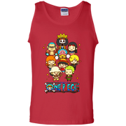 Straw Hat Pirates Menber Chibi One Piece Tank Top