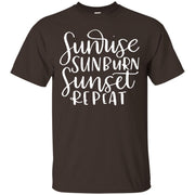 Sunrise Sunburn Sunset Repeat Shirt