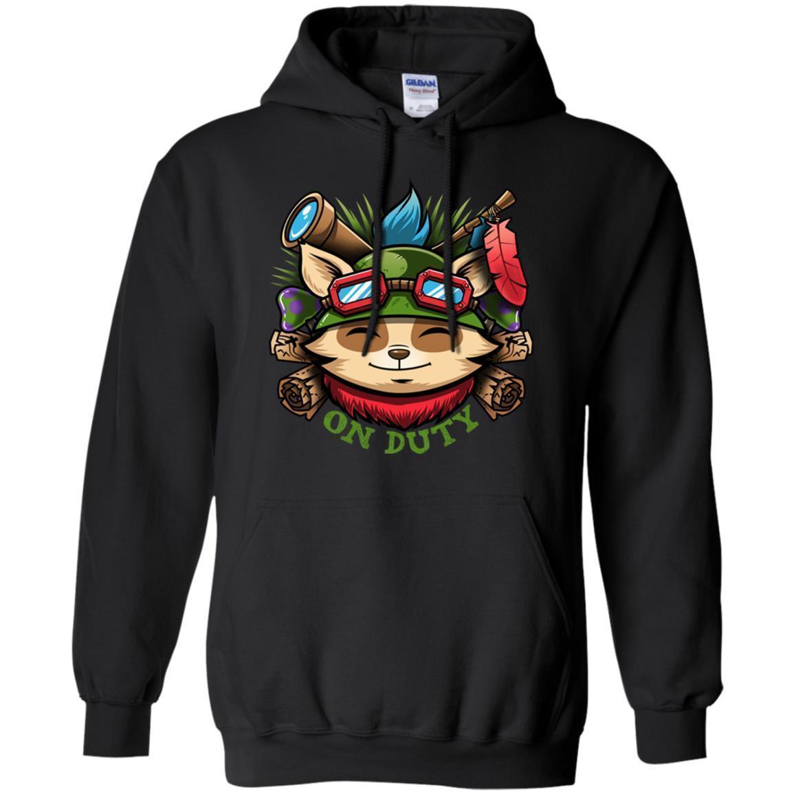 Teemo On Duty LOL Hoodie – Wind Vandy