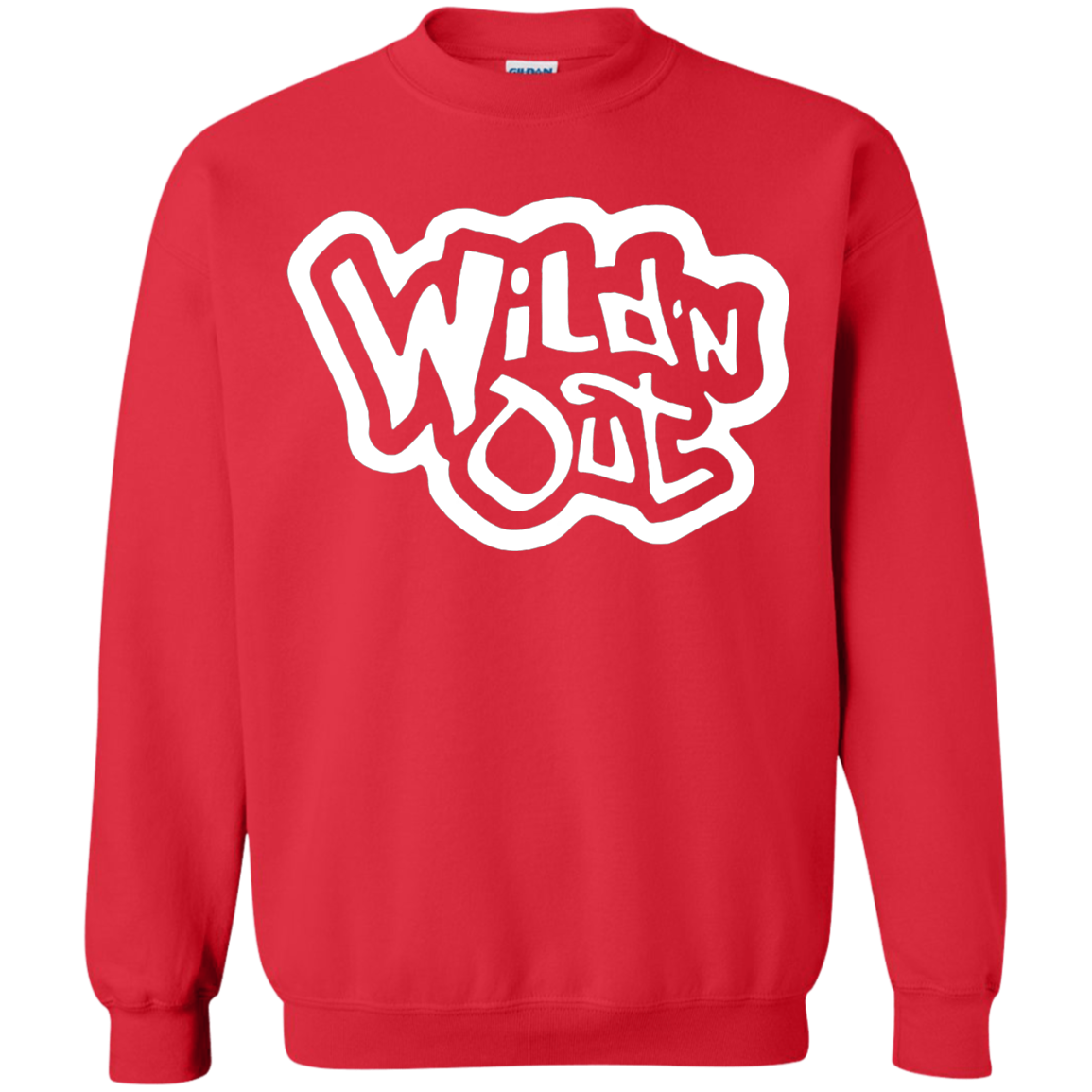 red wild n out hoodie