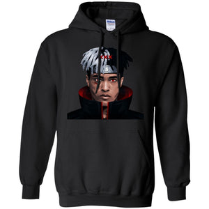 XXXTentacion Hoodie Akatsuki Naruto Portrait