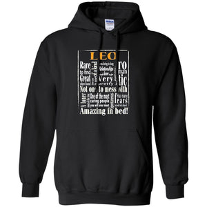 Zodiac Signs Leo August Birthday Hoodie