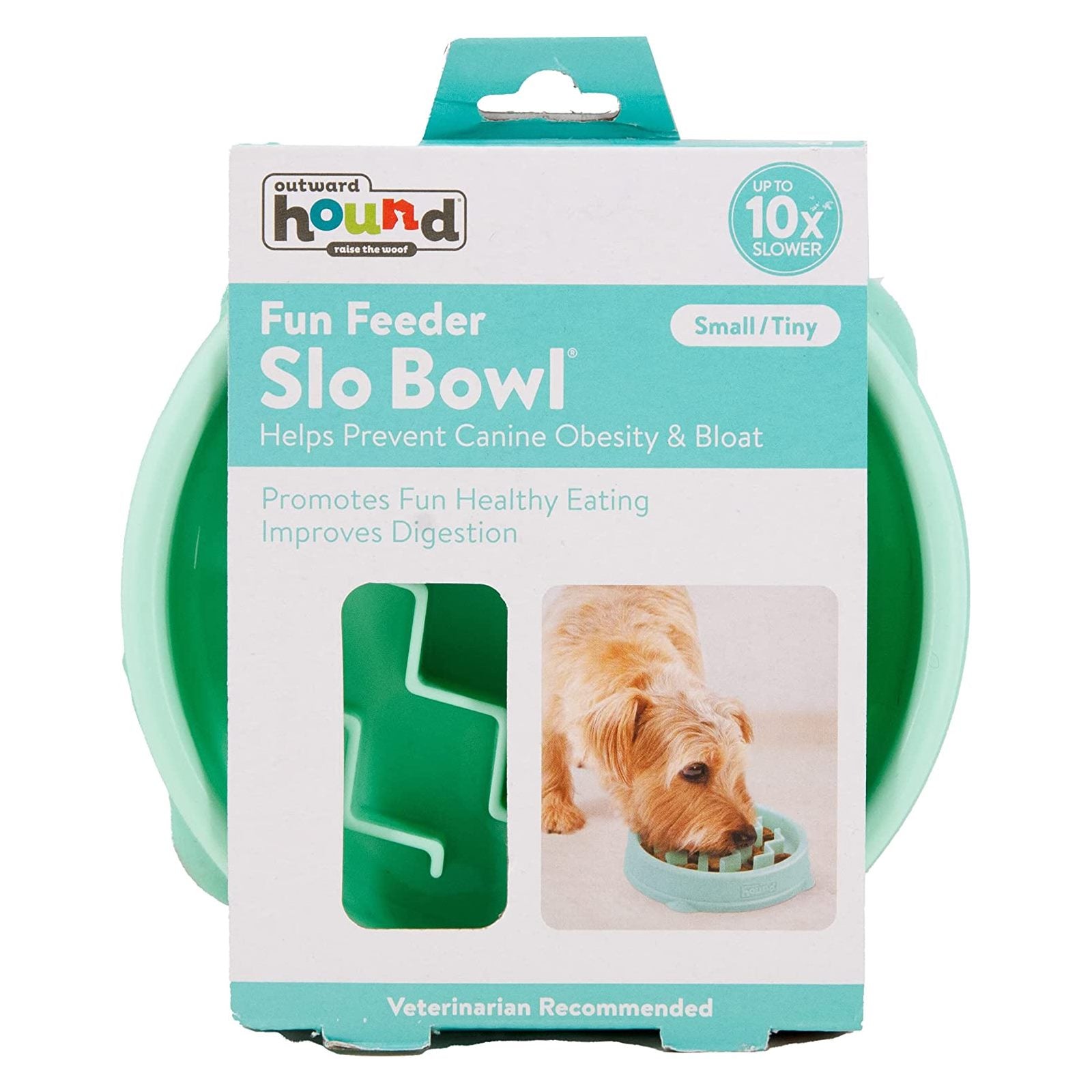 Dog Enrichment Toy SPIN UFO Maze Interactive Dog Bowl and Slow