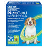 Nexgard Spectra Chews Dog 7.6-15kg Green 6 month