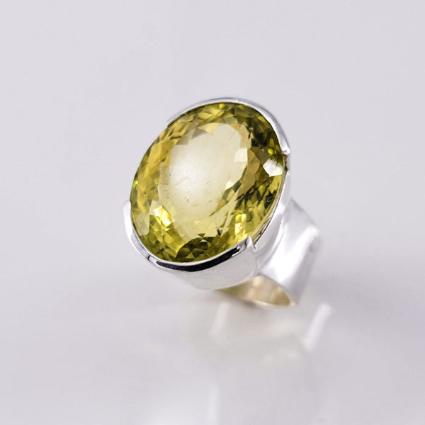 Kalini Lemon Topaz Ring - Revital Exotic Jewelry & Apparel