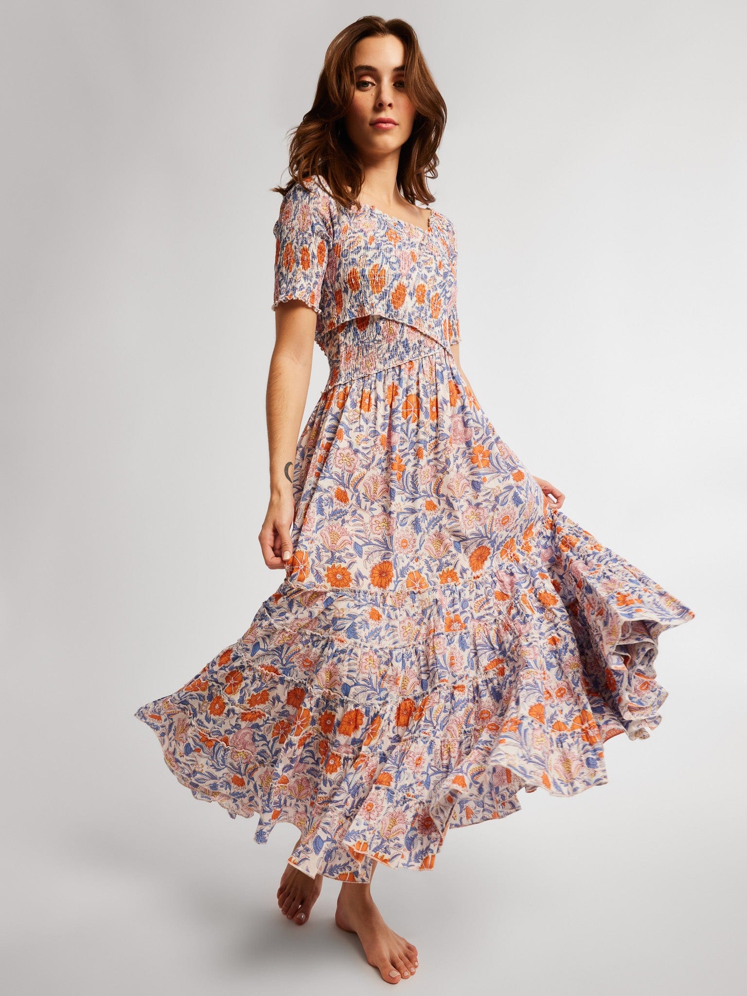 Celia Dress in Newport Floral