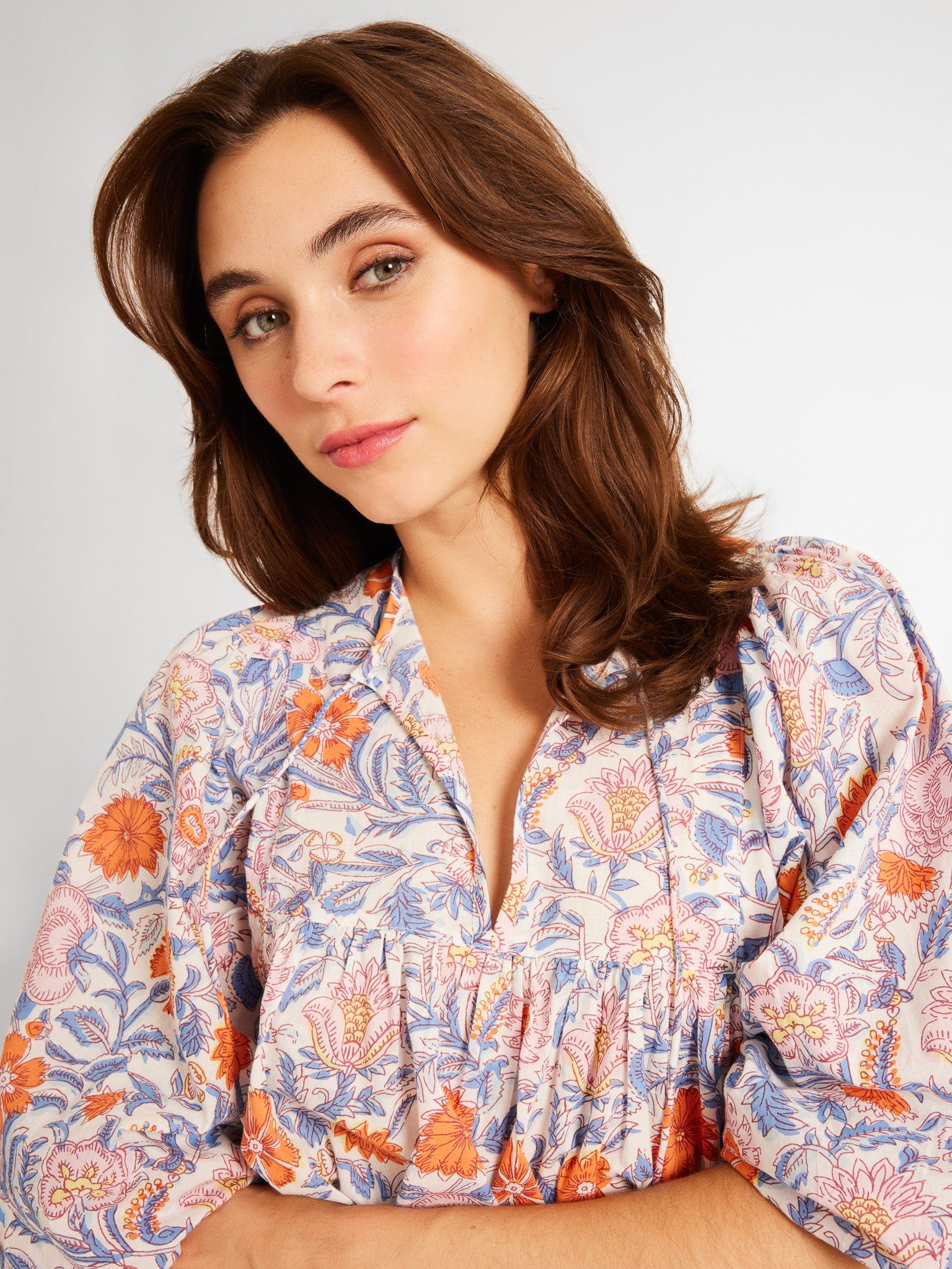 Charlie Top in Newport Floral