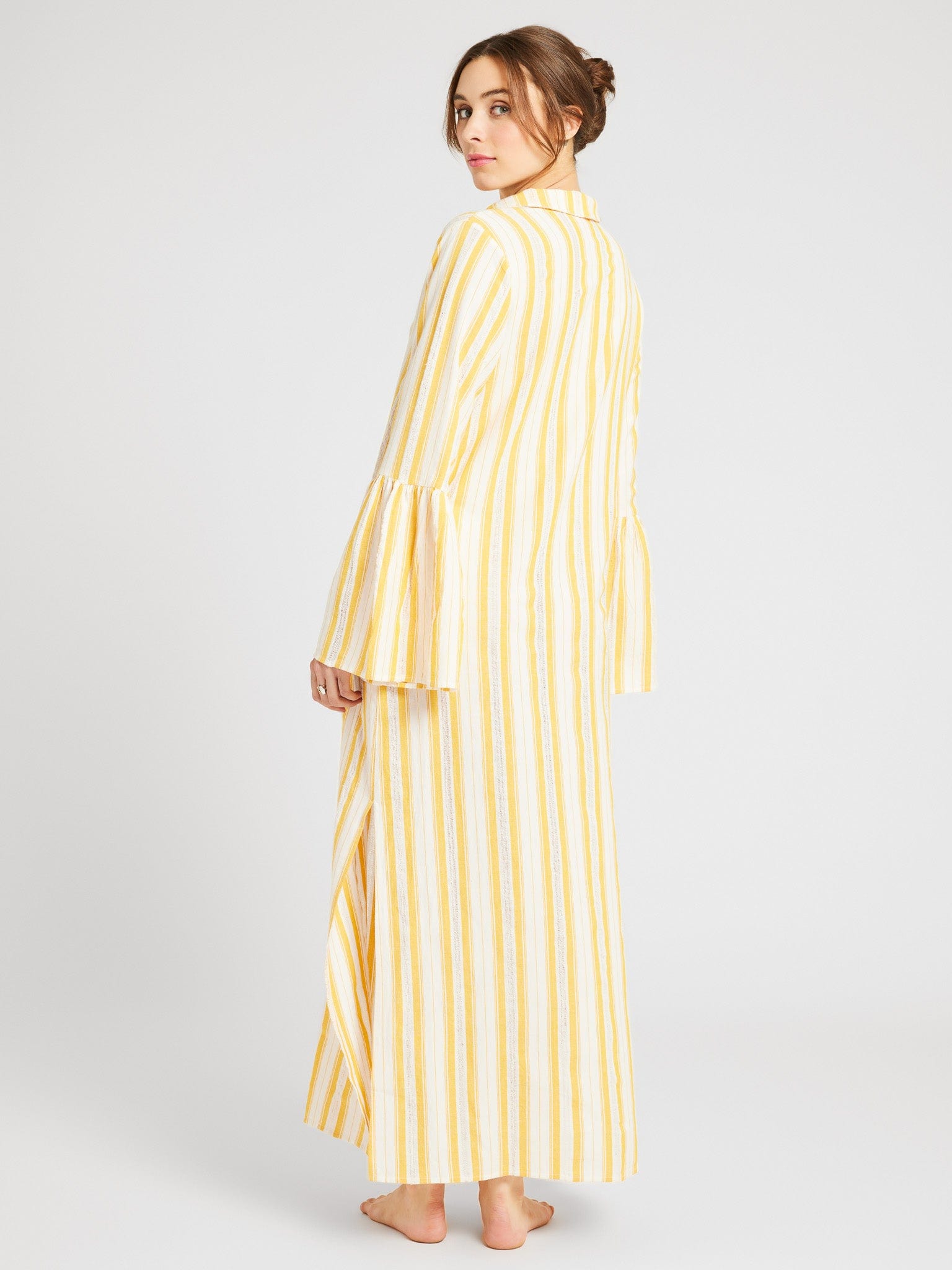 Jacqueline Dress in Citrus Stripe