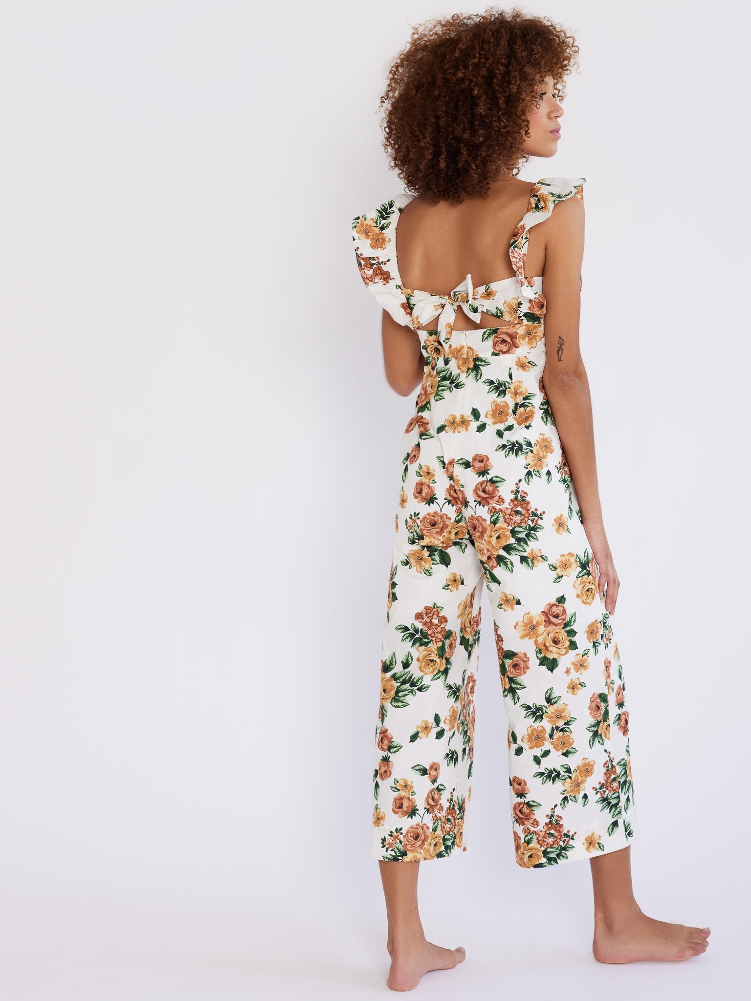 Alessia Jumpsuit in Antique Rose Floral