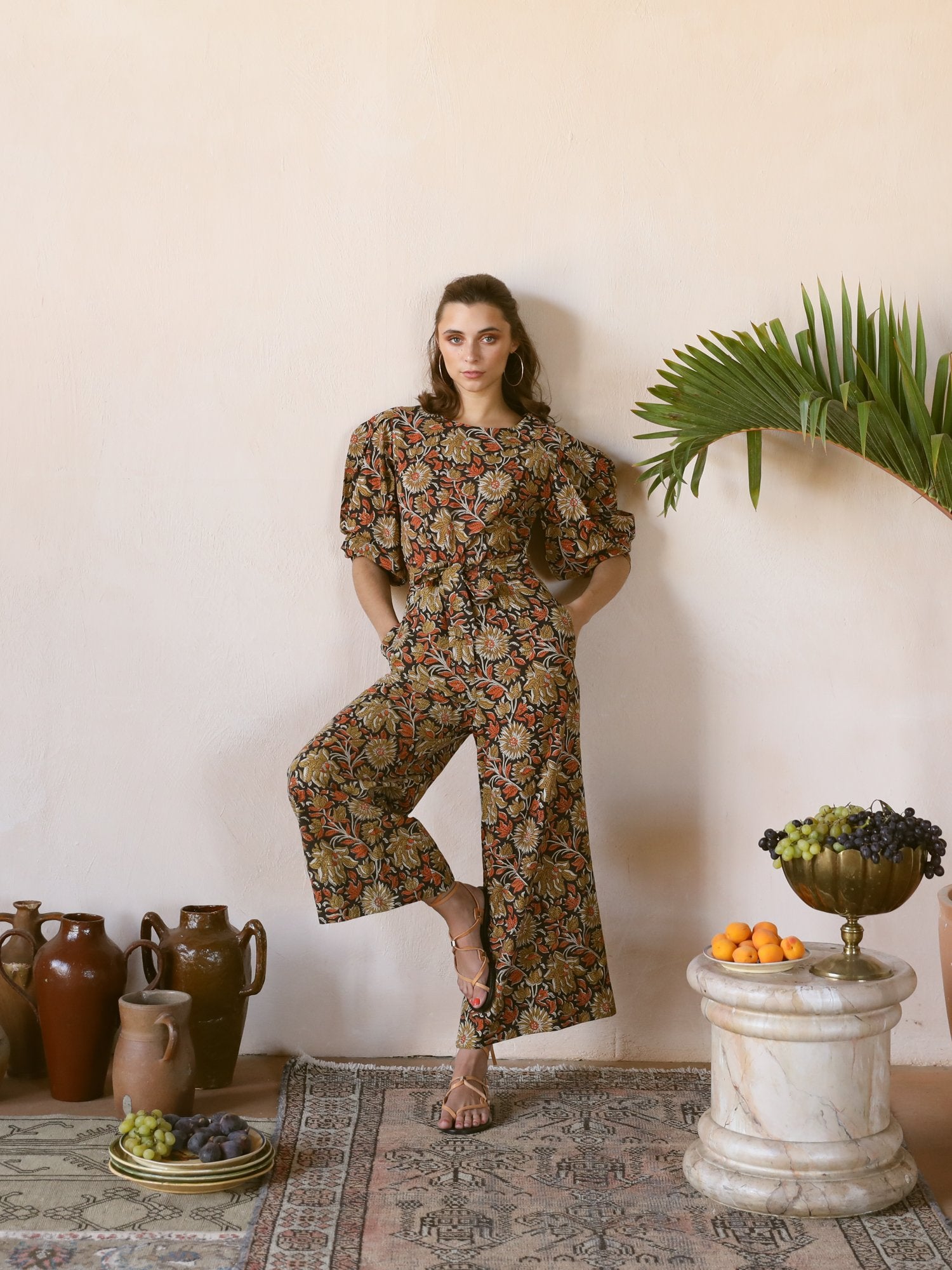 Eva Jumpsuit in Sunset Floral