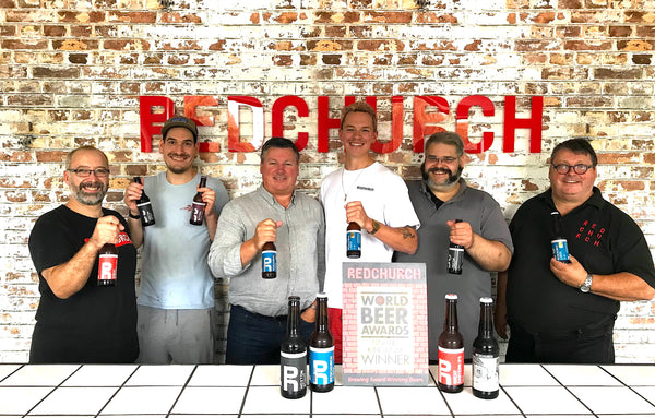 Redchurch Brewery World Beer Awards Winner