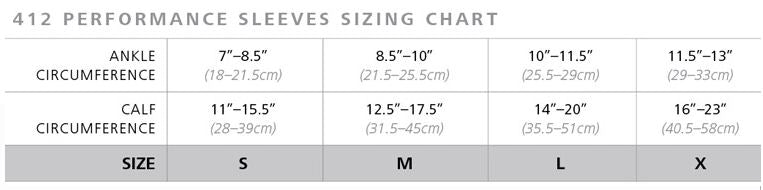 Sigvaris Performance Compression Leg Sleeves 20-30mmHg